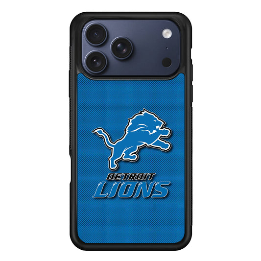 Detroit Lions Logo iPhone 17 Pro Max Case | Slim Protective Cover for iPhone 17 Pro Max