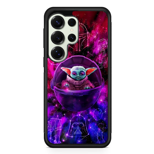 Yoda Star Wars Spacecraft Samsung Galaxy S25 Ultra Case | Durable Rubber Case for Samsung Galaxy S25 Ultra