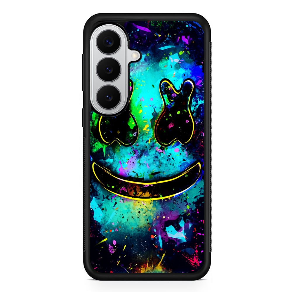 DJ Marshmello Painting Art Samsung Galaxy S26 Case | Protective Rubber Cover