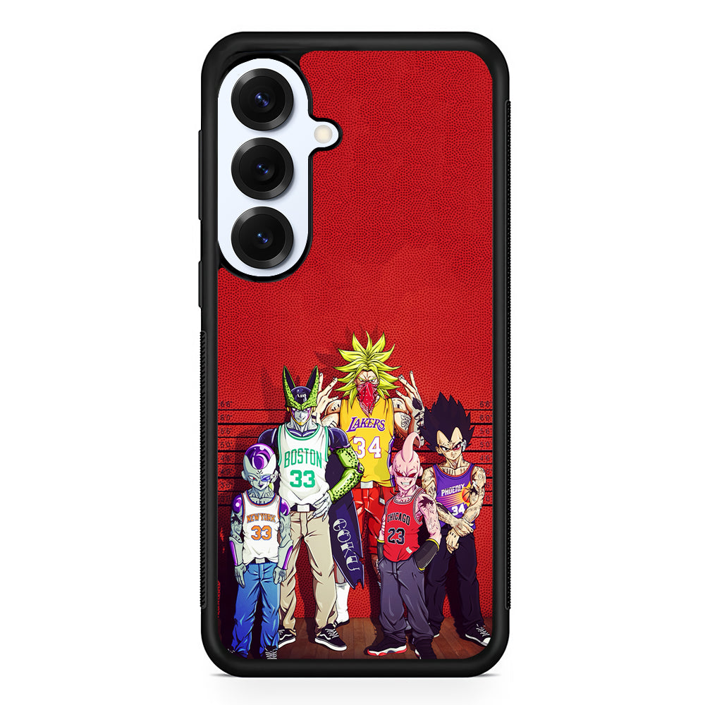 Dragon Ball NBA Style Samsung Galaxy S25 Plus Case | Slim Rubber Cover for Samsung Galaxy S25 Plus