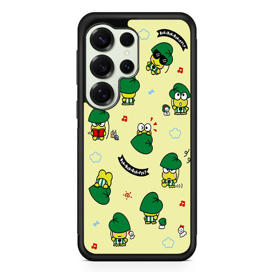 Keroppi Frog Activity Cartoon Samsung Galaxy S25 Ultra Case | Durable Rubber Case for Samsung Galaxy S25 Ultra