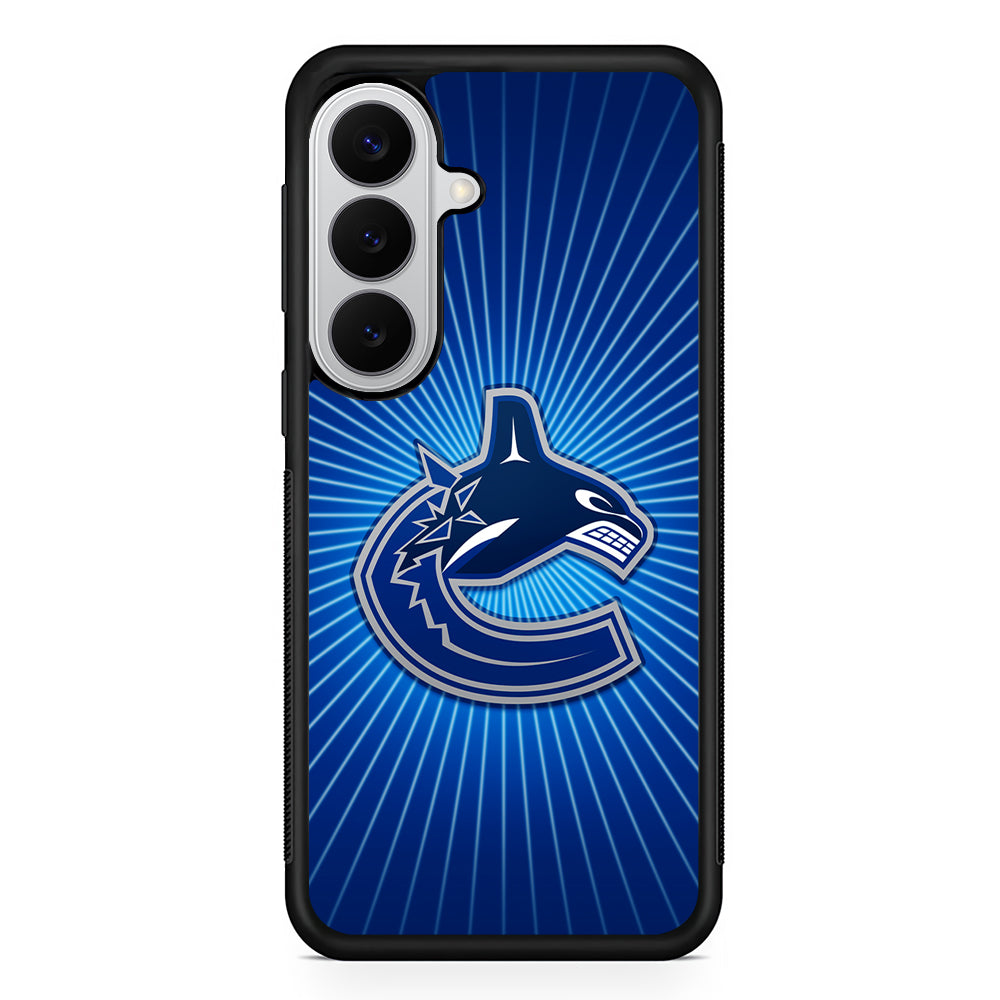 Vancouver Canucks Logo Samsung Galaxy S26 Case | Protective Rubber Cover
