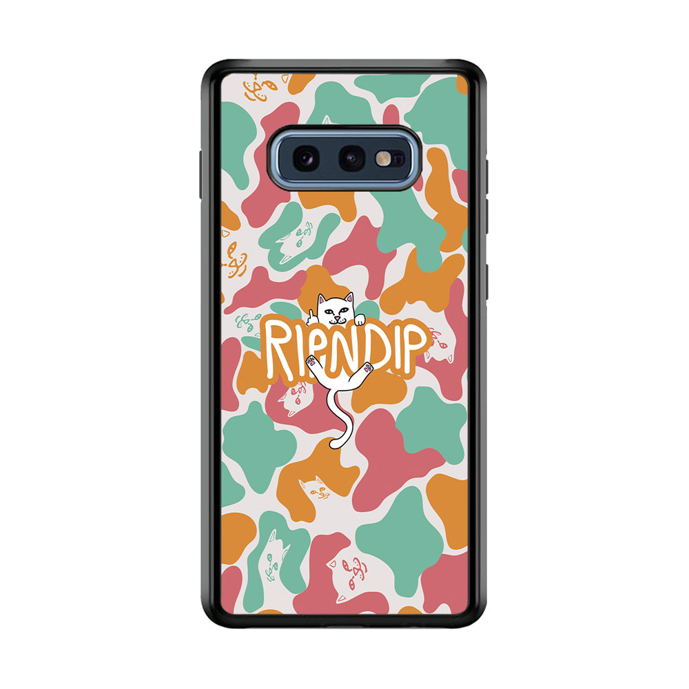 Rip N Dip Colorfull Camo Samsung Galaxy S10E Case | Slim Rubber Case for Samsung Galaxy S10E