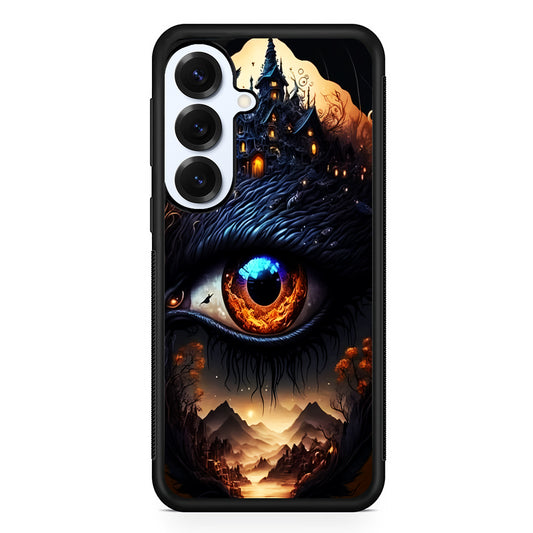 The Eye of Sauron Fantasy Art Samsung Galaxy S25 Plus Case | Slim Rubber Cover for Samsung Galaxy S25 Plus
