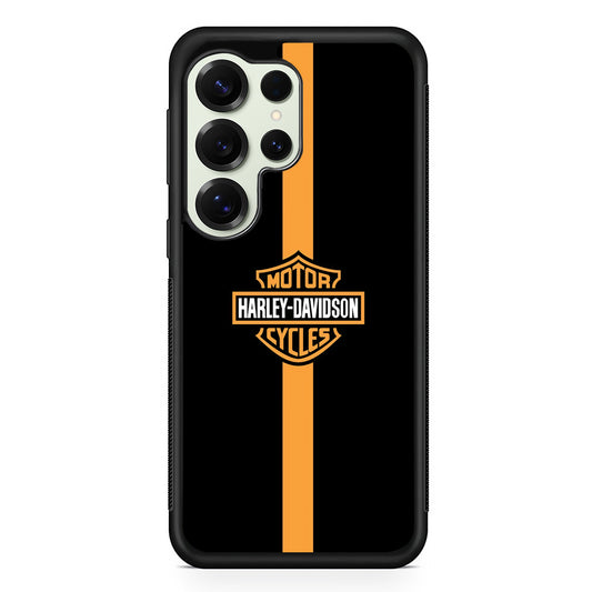 Harley Davidson Center Line Samsung Galaxy S25 Ultra Case | Durable Rubber Case for Samsung Galaxy S25 Ultra
