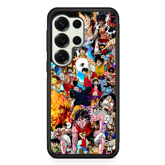 One Piece Luffy New World Samsung Galaxy S25 Ultra Case | Durable Rubber Case for Samsung Galaxy S25 Ultra