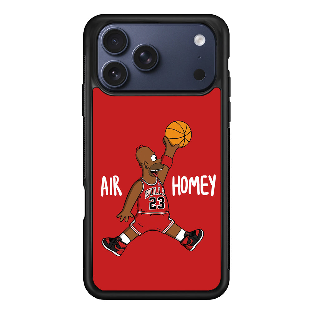 Simpson Air Homey Chicago Bulls iPhone 17 Pro Max Case | Slim Protective Cover for iPhone 17 Pro Max