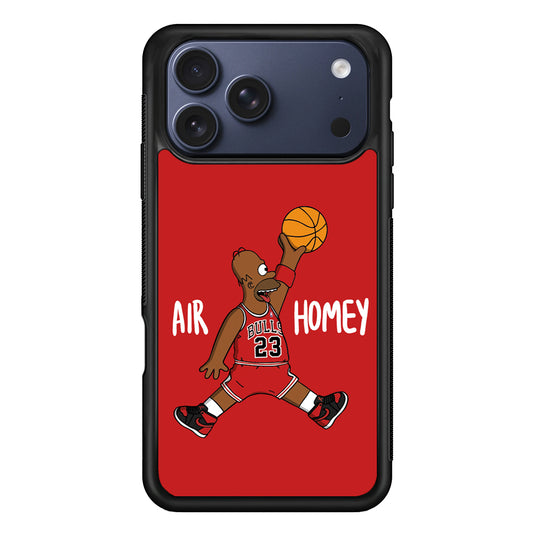 Simpson Air Homey Chicago Bulls iPhone 17 Pro Max Case | Slim Protective Cover for iPhone 17 Pro Max