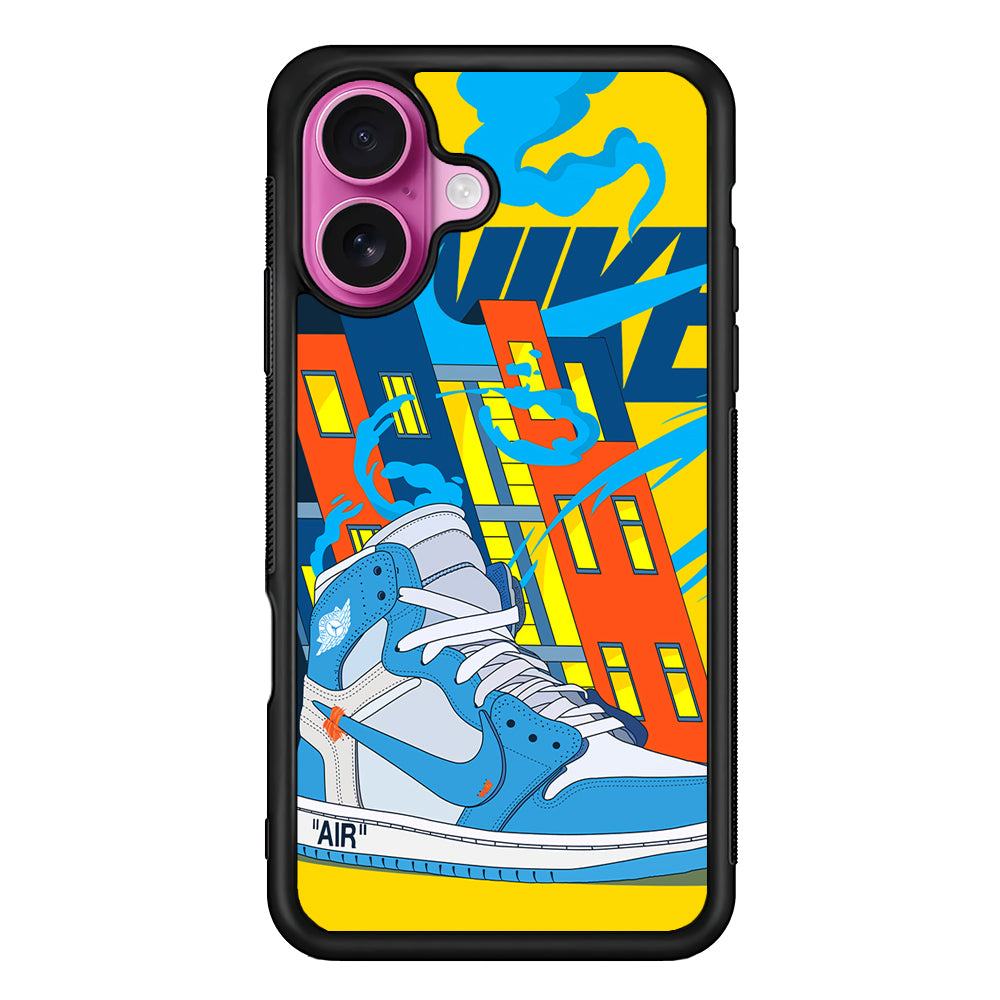 Nike Building of Style iPhone 17 Case - Slim Rubber Case for iPhone 17