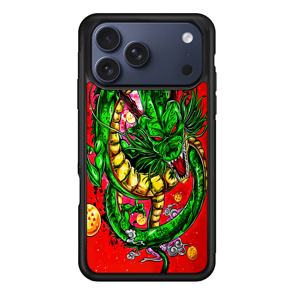 Shenron Dragon Ball Z Red iPhone 17 Pro Max Case | Slim Protective Cover for iPhone 17 Pro Max