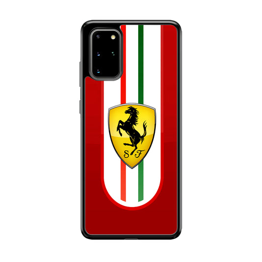 Ferrari Logo Red Samsung Galaxy S20 Plus Case | Slim Rubber Case for Samsung Galaxy S20 Plus