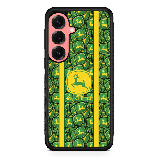 John Deere Emblem Dump Samsung Galaxy S25 Case | Slim Rubber Case for Samsung Galaxy S25