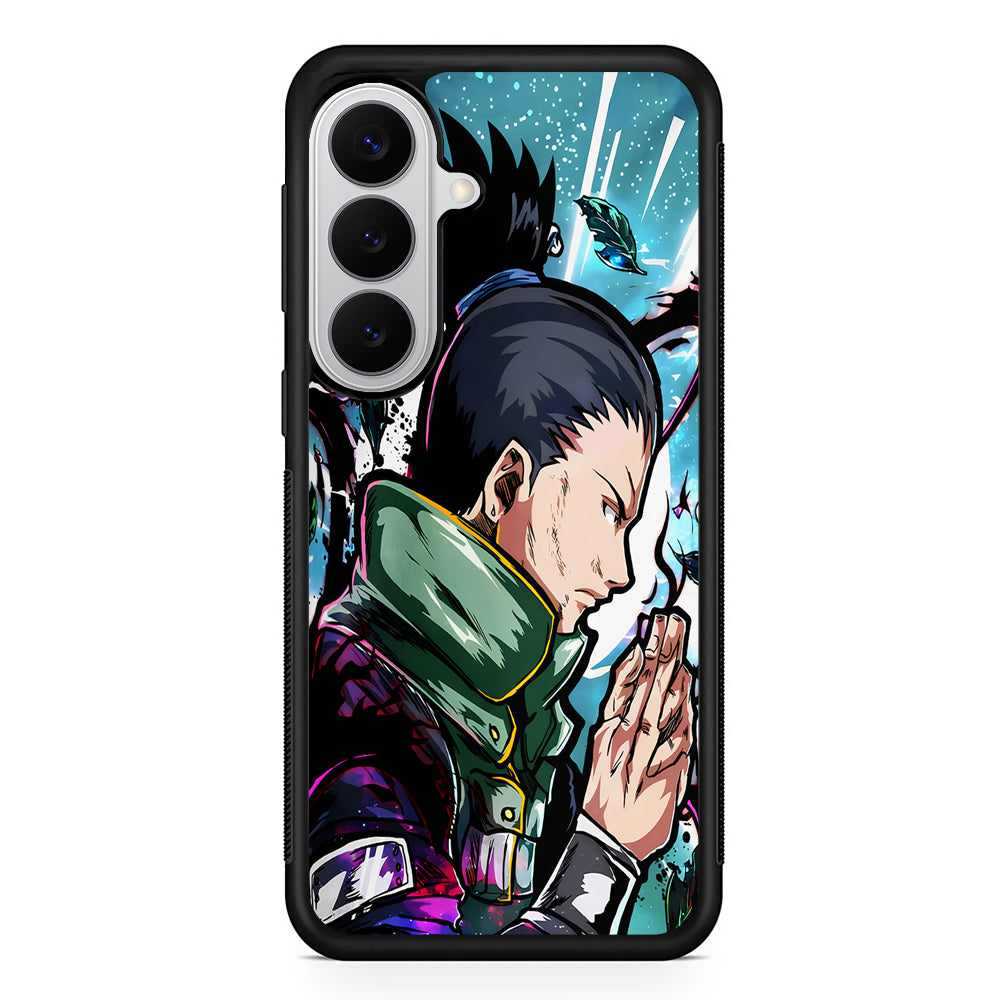 Shikamaru Nara Naruto Art Samsung Galaxy S26 Case | Protective Rubber Cover