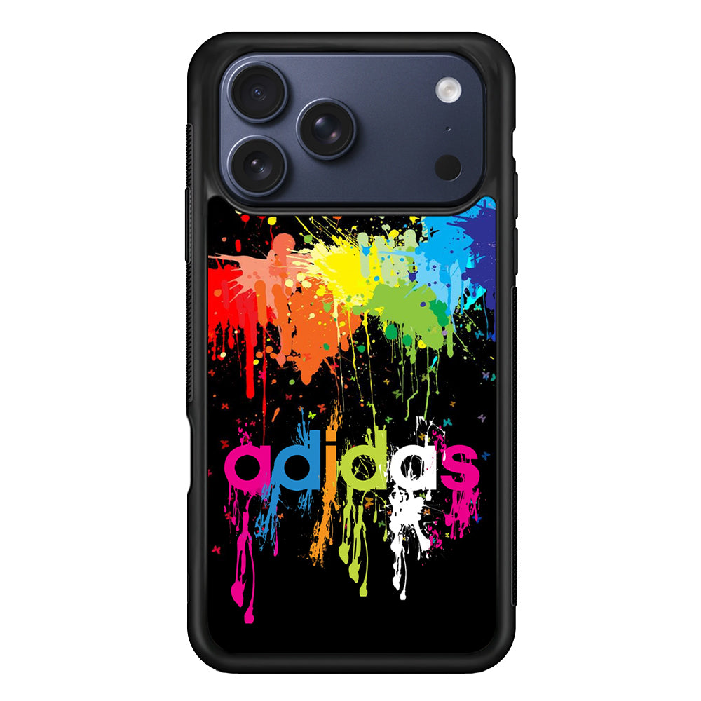 Adidas Paint Brush iPhone 17 Pro Max Case | Durable Rubber Case for iPhone 17 Pro Max