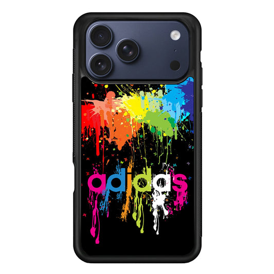 Adidas Paint Brush iPhone 17 Pro Max Case | Durable Rubber Case for iPhone 17 Pro Max