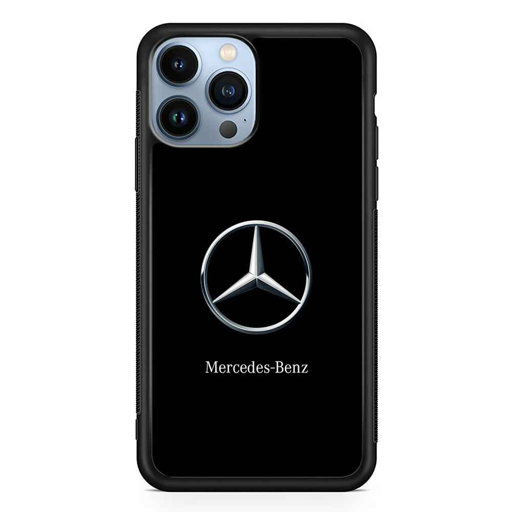 Mercedes-Benz Metallic Silver 2D Rubber Phone Case | Durable Phone Case