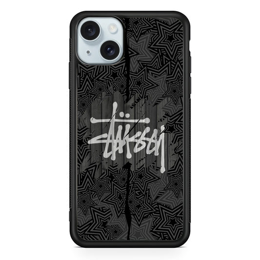 Stussy Star from The Night iPhone 14 Case | Slim Rubber Case for iPhone 14
