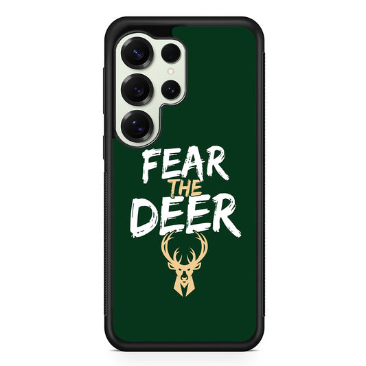 Milwaukee Bucks Deer Samsung Galaxy S25 Ultra Case | Durable Rubber Case for Samsung Galaxy S25 Ultra