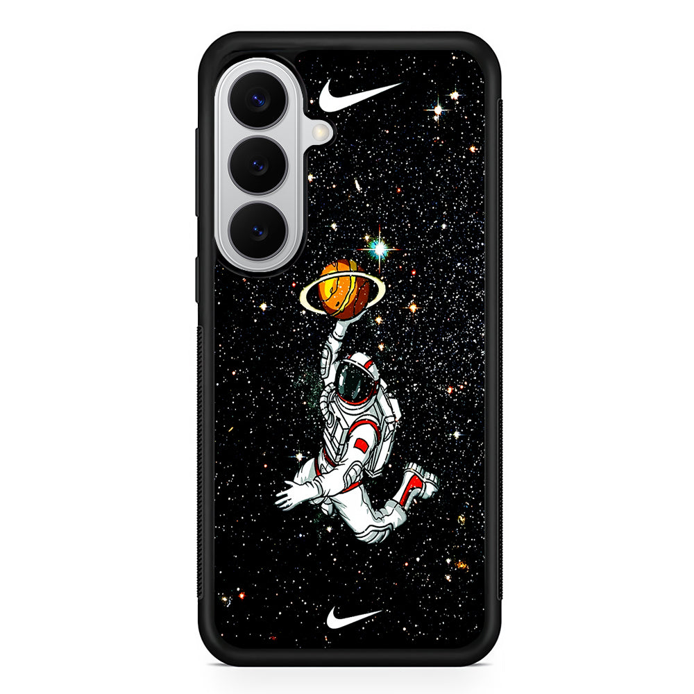 Nike Astronaut Slam Dunk Samsung Galaxy S26 Case | Slim Samsung Galaxy S26 Rubber Case
