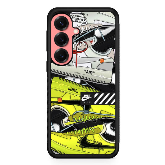 Nike Air Shoelaces Samsung Galaxy S25 Case | Slim Protective Cover for Samsung Galaxy S25