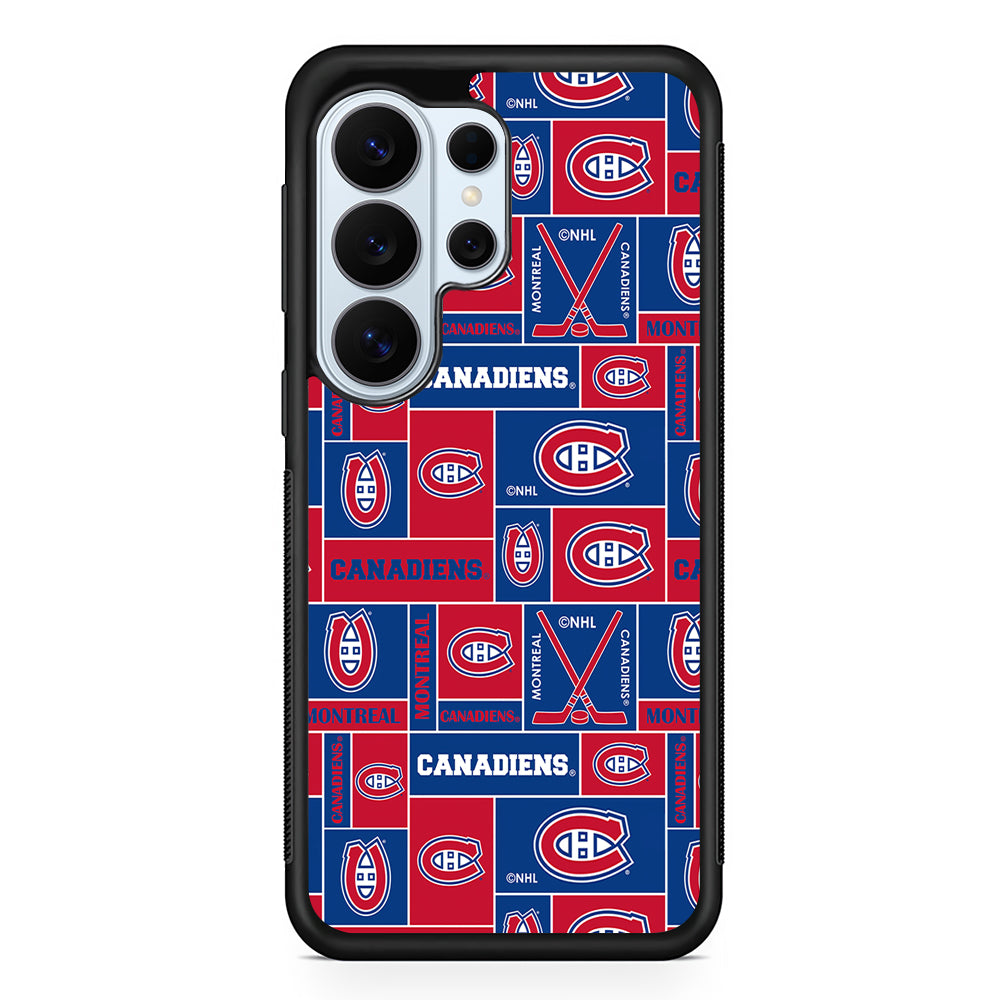 Montreal Canadiens Pattern Samsung Galaxy S26 Ultra Case | Protective Phone Cover