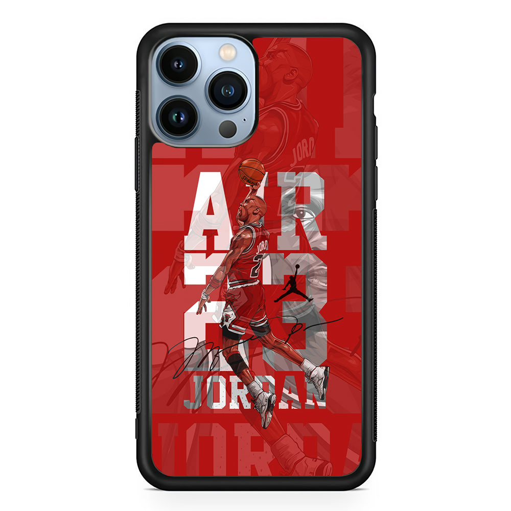Air Jordan Silver Light 2D Rubber Phone Case | Slim Protective Phone Case