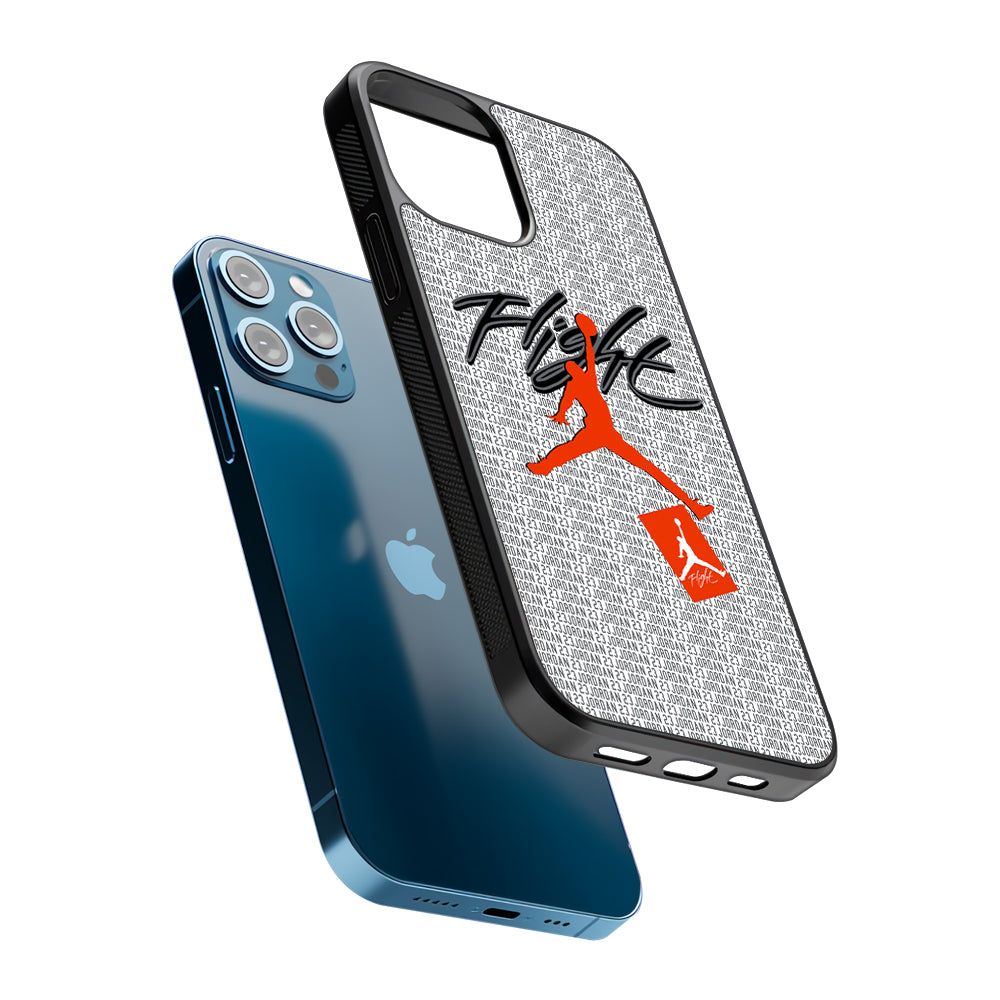 Air Jordan Keep The Flight 2D Rubber Phone Case | Slim Protective Phone Case