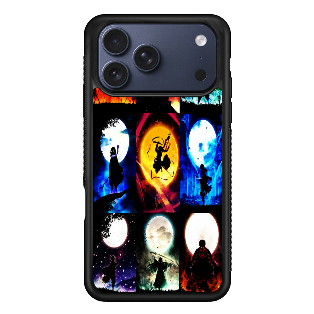 Demon Slayer Character Collage iPhone 17 Pro Max Case | Slim Protective Cover for iPhone 17 Pro Max