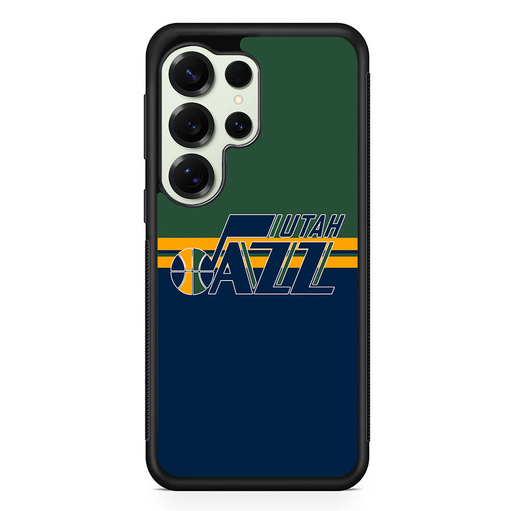 Utah Jazz Logo Samsung Galaxy S25 Ultra Case | Durable Rubber Case for Samsung Galaxy S25 Ultra
