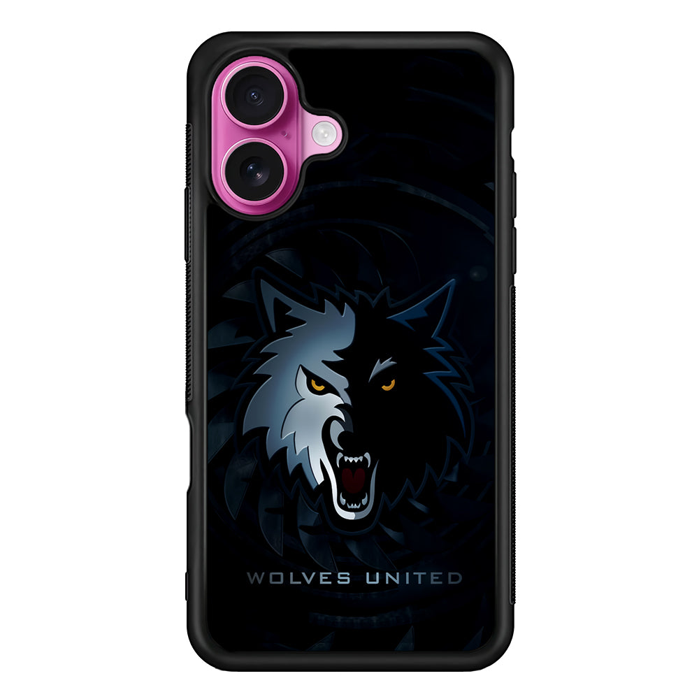 Minnesota Timberwolves Logo iPhone 17 Case | Slim Protective Rubber Phone Cover