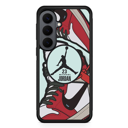 Air Jordan Circle in Collaboration Samsung Galaxy S26 Plus Case | Durable Samsung Galaxy S26 Plus Cover