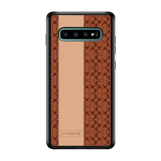 Coach Grand Line Samsung Galaxy S10 Plus Case | Slim Rubber Case for Samsung Galaxy S10 Plus