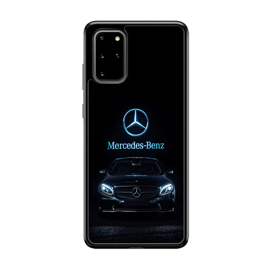 Mercedes-Benz Blue Dark Aesthetic Samsung Galaxy S20 Plus Case | Slim Rubber Case for Samsung Galaxy S20 Plus