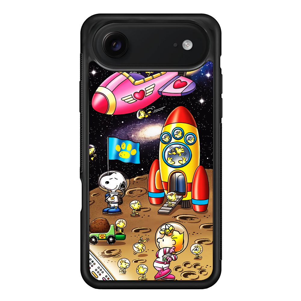 Peanuts Snoopy Space Travel iPhone 17 Air Case | Protective Case for iPhone 17 Air