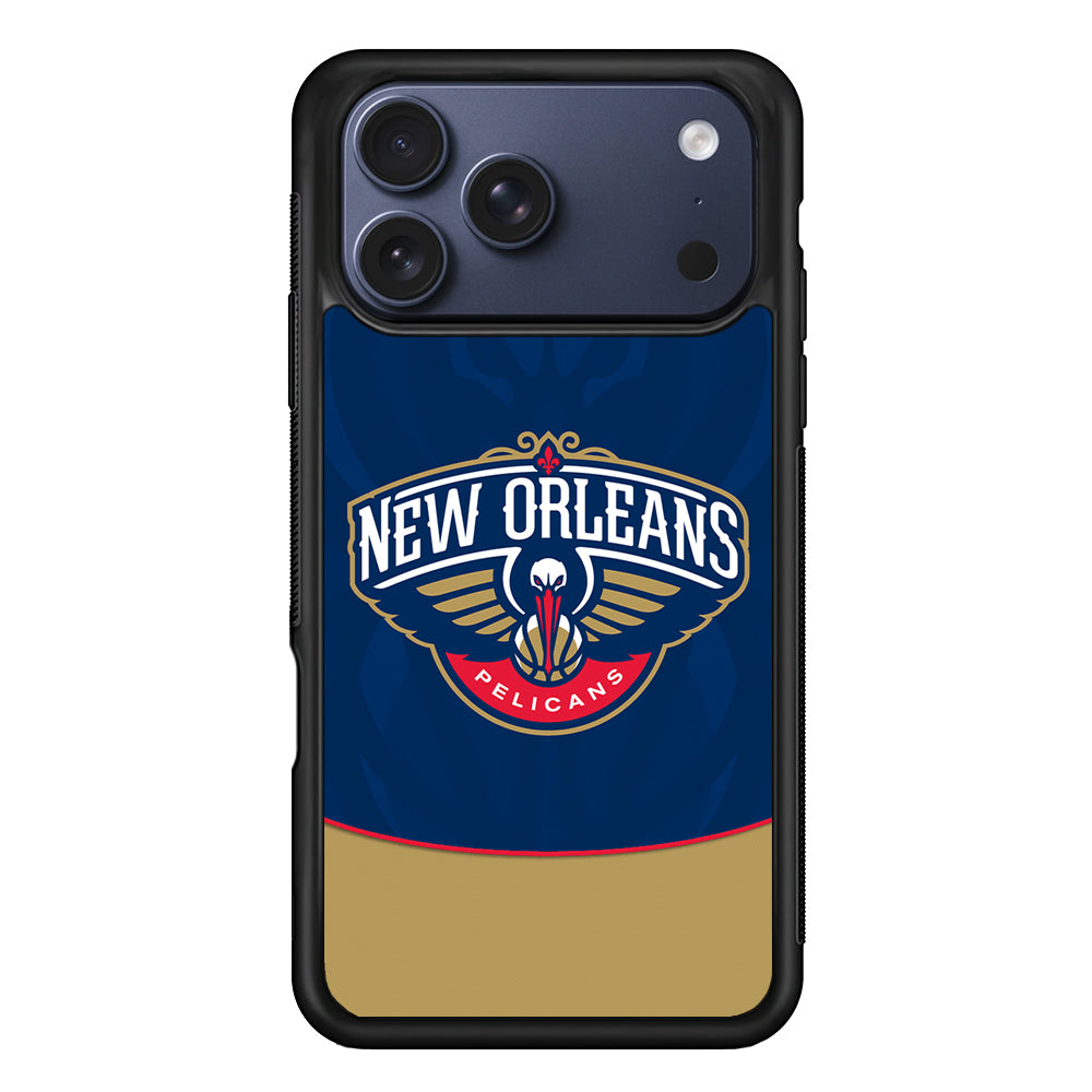 New Orleans Pelicans Logo iPhone 17 Pro Max Case | Slim Protective Cover for iPhone 17 Pro Max