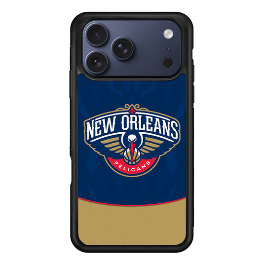 New Orleans Pelicans Logo iPhone 17 Pro Max Case | Slim Protective Cover for iPhone 17 Pro Max