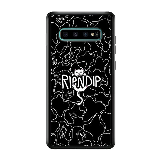 Rip N Dip Black Camo Samsung Galaxy S10 Plus Case | Slim Rubber Case for Samsung Galaxy S10 Plus