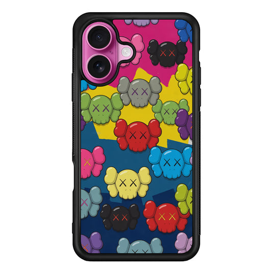 Kaws Pop Parade iPhone 17 Case | Slim Rubber Case for iPhone 17