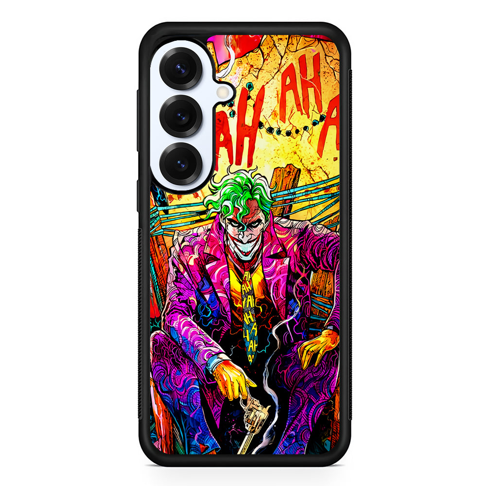 Joker Comics Colorful Samsung Galaxy S25 Plus Case | Slim Rubber Cover for Samsung Galaxy S25 Plus