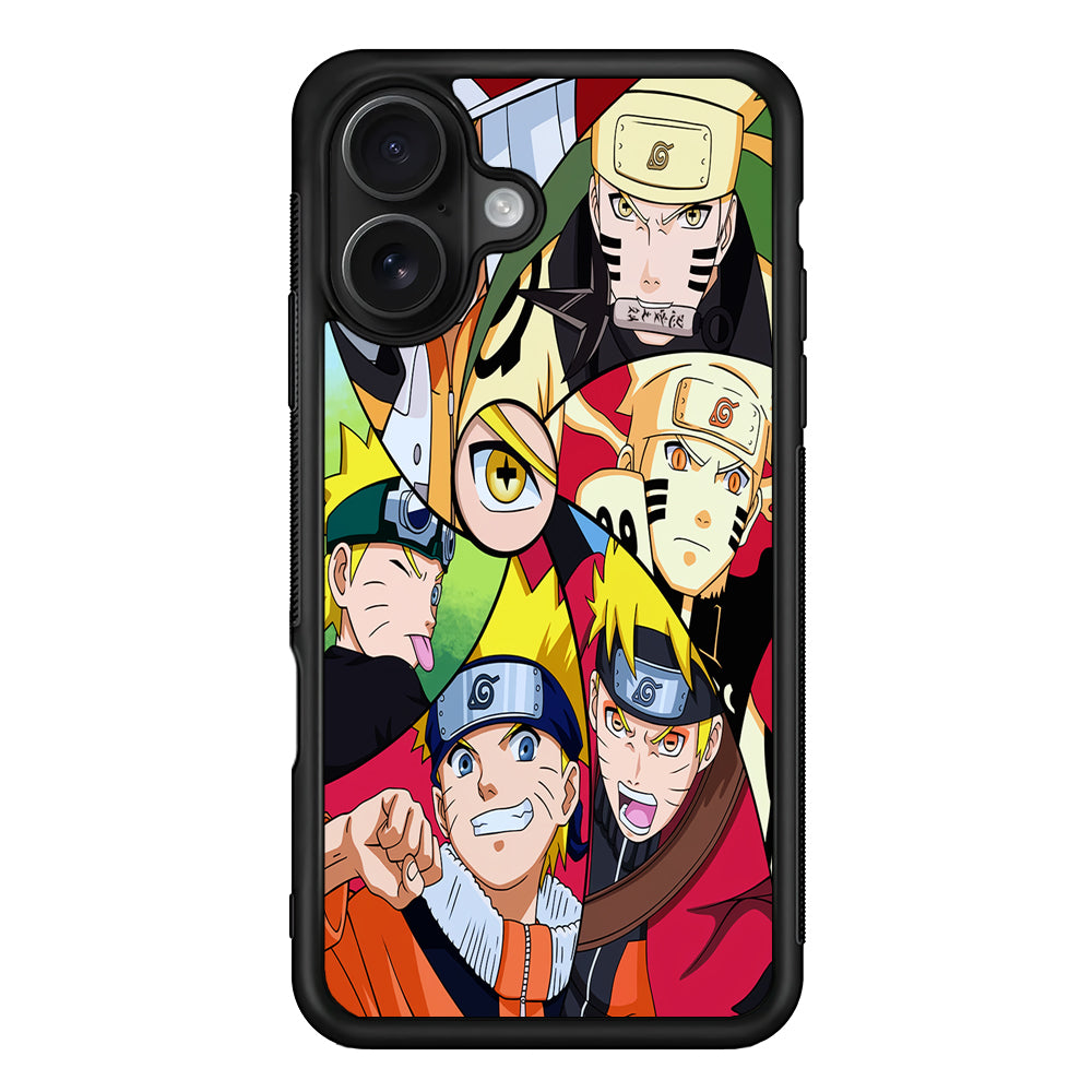 Naruto Uzumaki Transformation iPhone 16 Case - Oxvistore