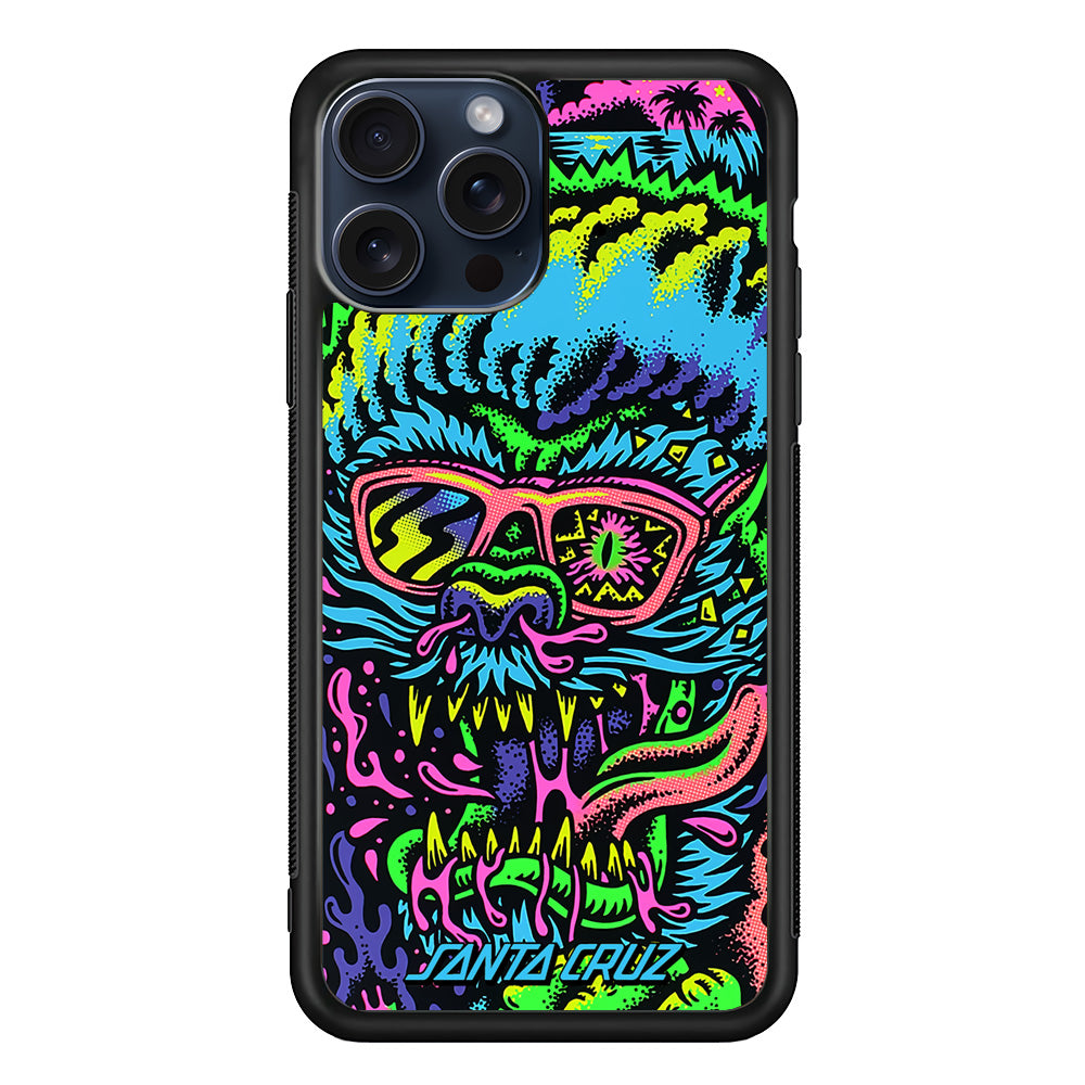 Santa Cruz Beast Rampage iPhone 15 Pro Max Case | Slim Rubber Case for iPhone 15 Pro Max