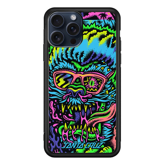 Santa Cruz Beast Rampage iPhone 15 Pro Max Case | Slim Rubber Case for iPhone 15 Pro Max