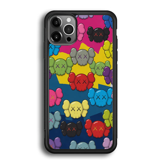 Kaws Pop Parade iPhone 12 Pro Max Case | Slim Rubber Case for iPhone 12 Pro Max
