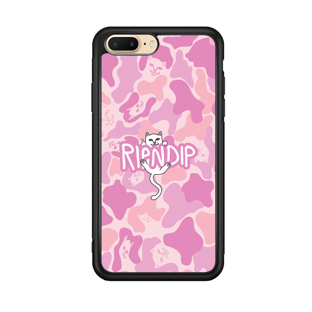 Rip N Dip Pink Camo iPhone 8 Plus Case | Slim Rubber Case for iPhone 8 Plus