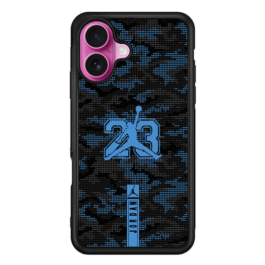 Air Jordan Freckles of Camouflage iPhone 17 Case - Slim Rubber Case for iPhone 17