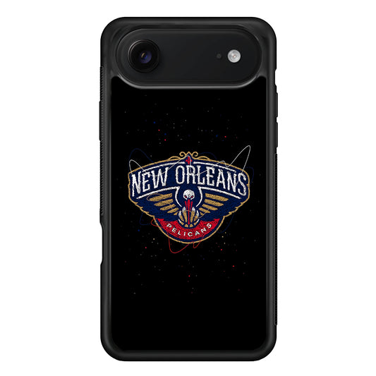 New Orleans Pelicans Abstract iPhone 17 Air Case | Protective Case for iPhone 17 Air