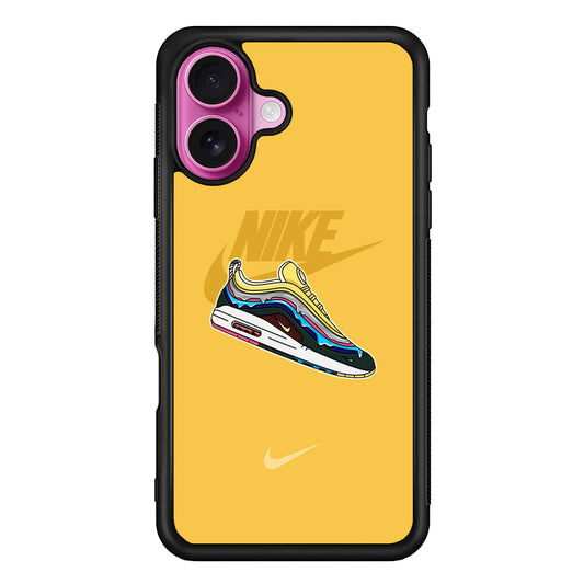 Nike Air Max Spirit Painting iPhone 17 Case - Slim Rubber Case for iPhone 17