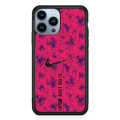 Nike Blue Honeycomb 2D Rubber Phone Case | Slim Protective Phone Case