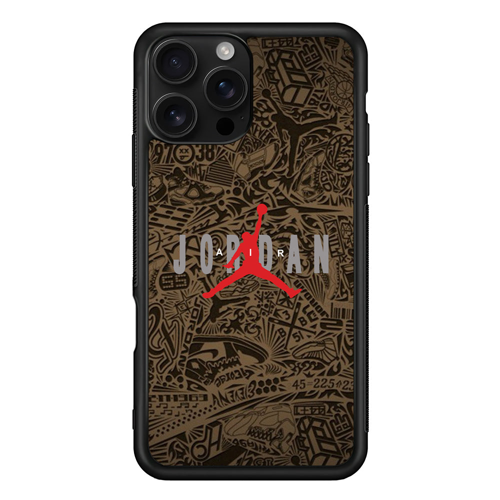 Air Jordan Summary of Accession iPhone 16 Pro Case - Stylish Protective Cover for iPhone 16 Pro