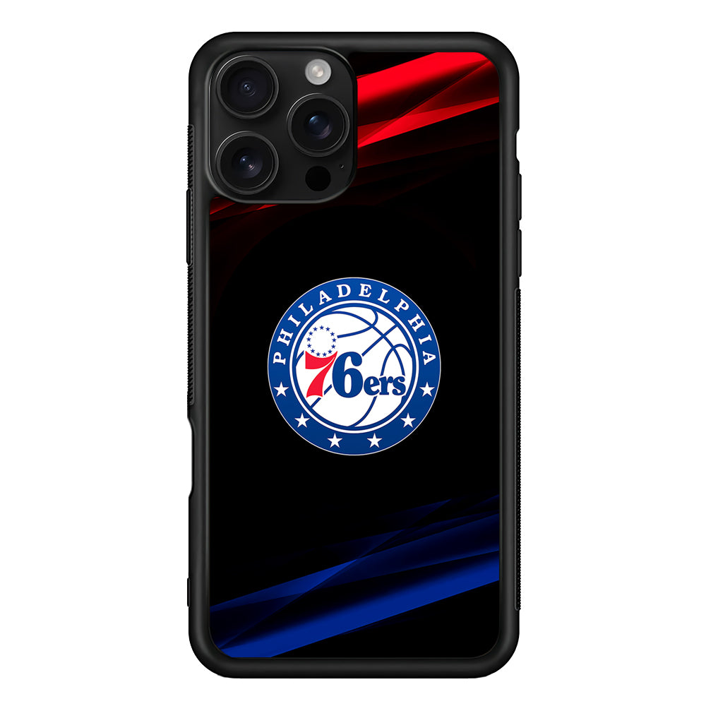 Philadelphia 76ers Logo iPhone 16 Pro Case | Durable Protective Case for iPhone 16 Pro